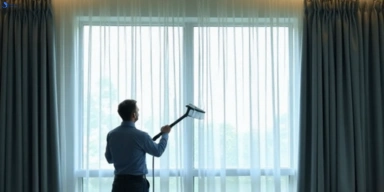 Commercial drapes cleaning service ilkley hotels offices