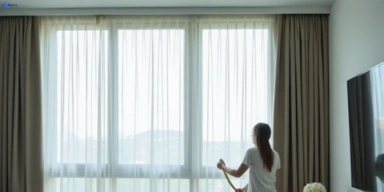 Delicate sheer drape cleaning ilkley Matty Curtain Cleaning